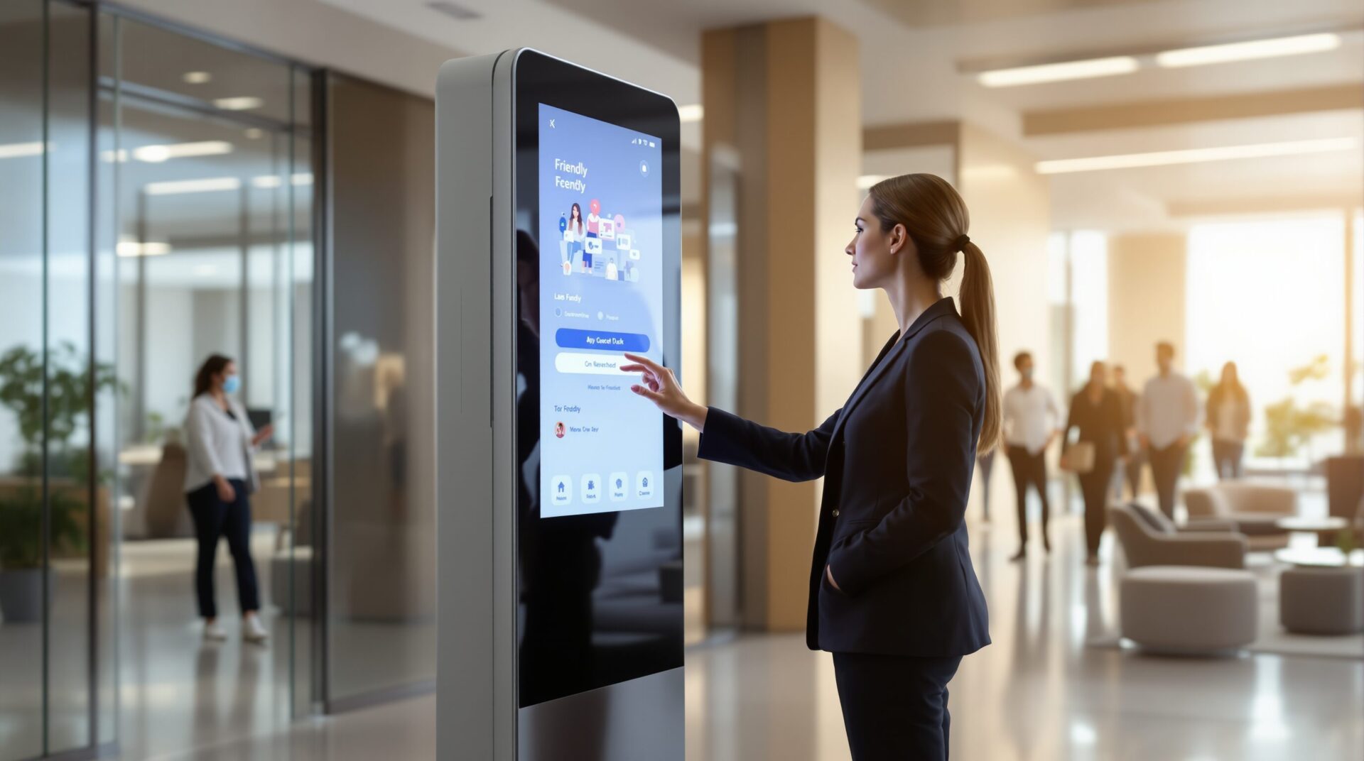 borne interactive avantage