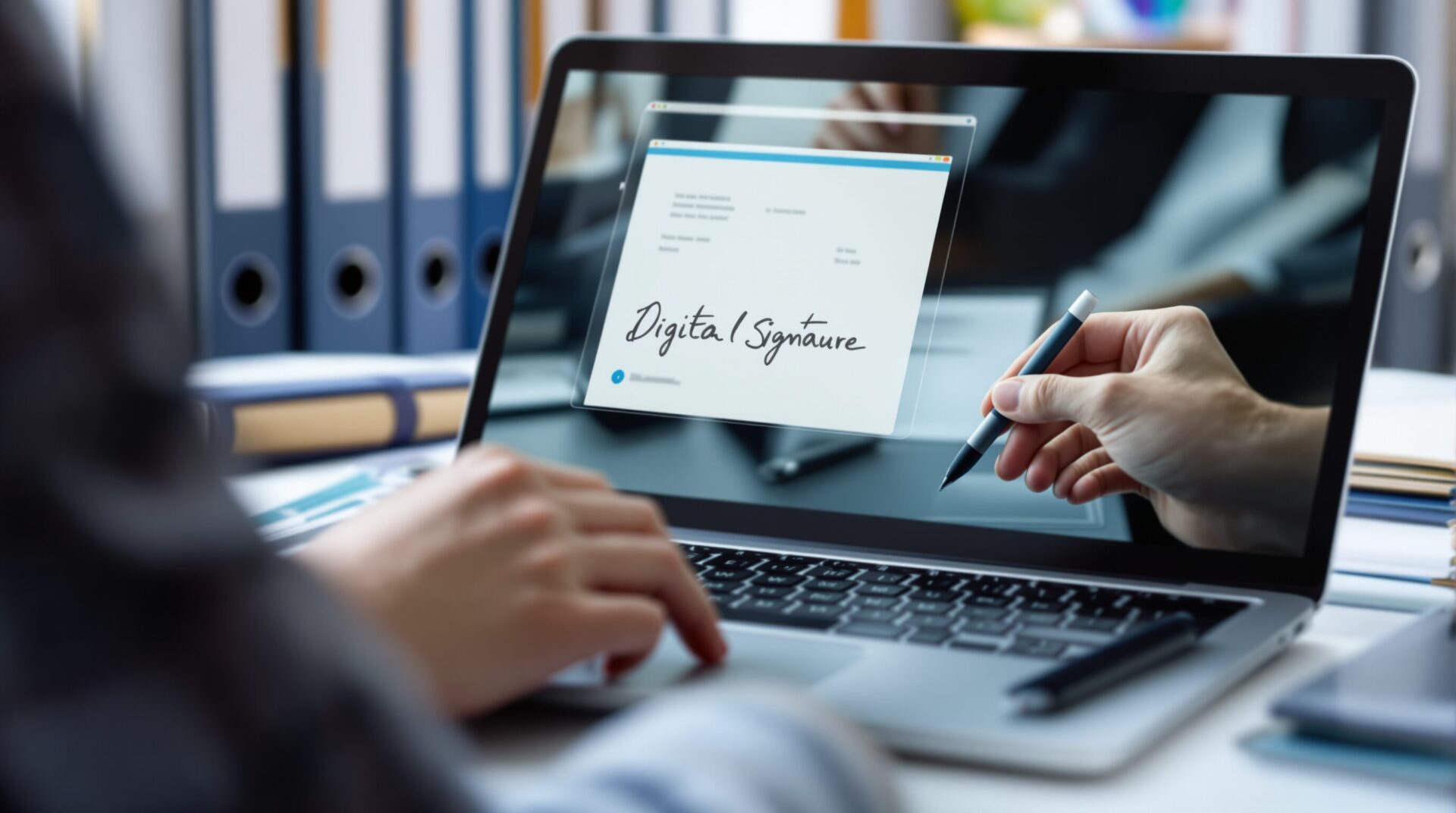 signature électronique sécurisée