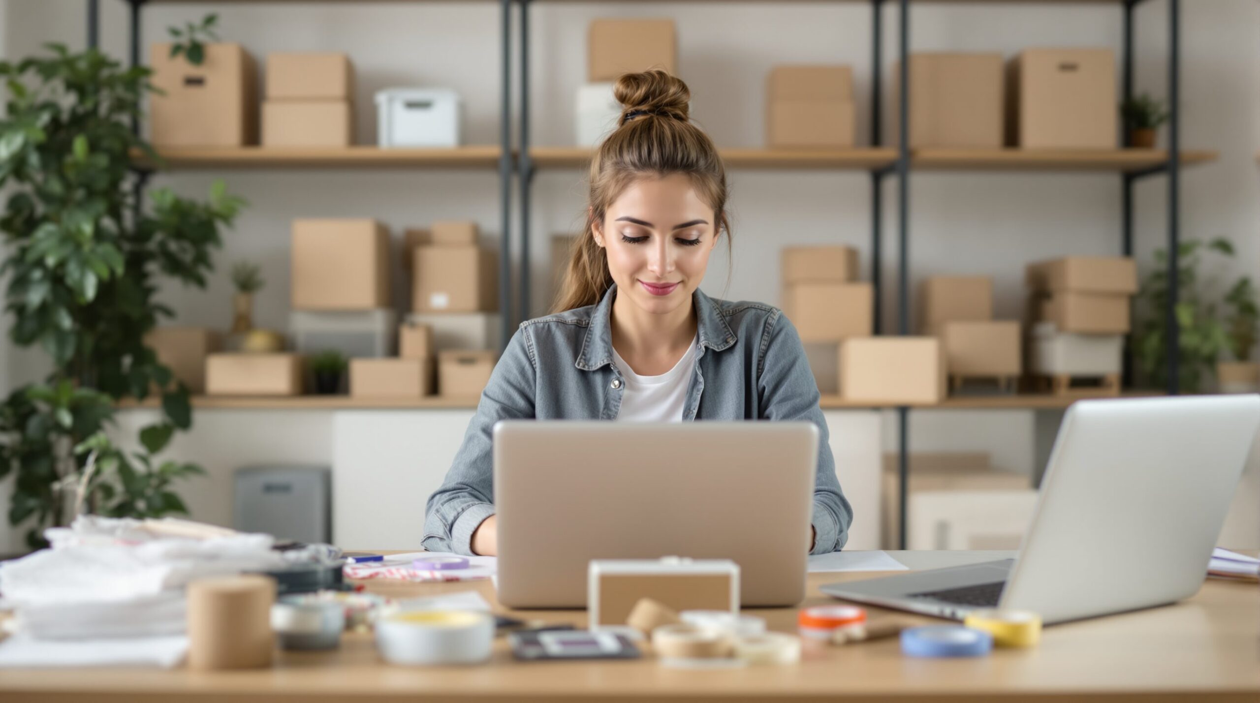 travailler à domicile emballage
