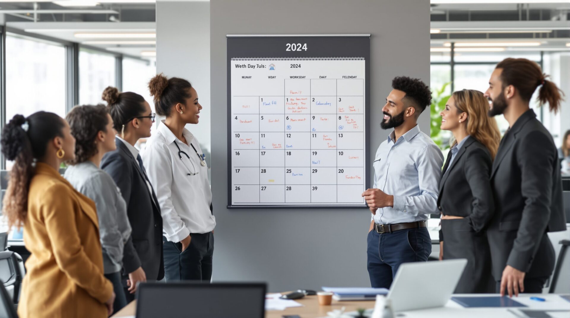 nombre de jours travaillés en 2024