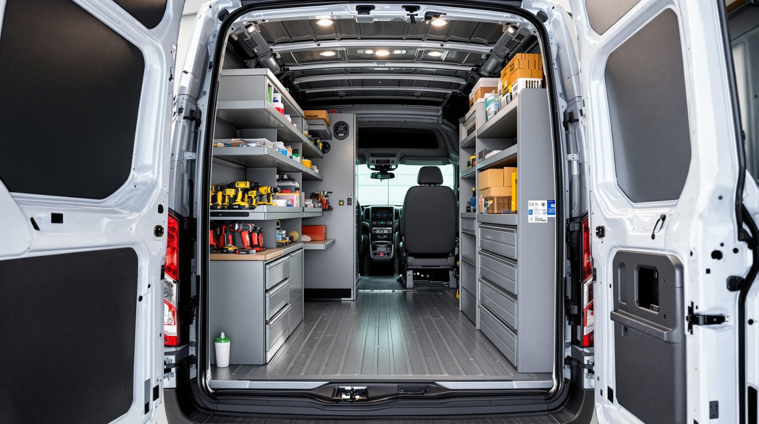 Agencement véhicule utilitaire : Comment optimiser la productivité des artisans