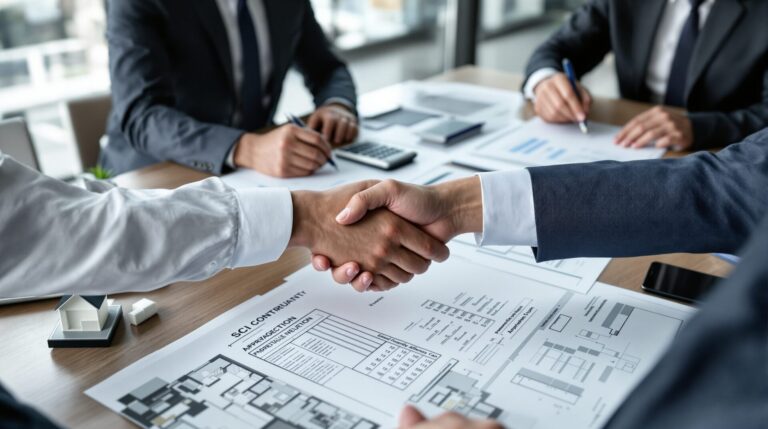 apport immeuble sci avec emprunt