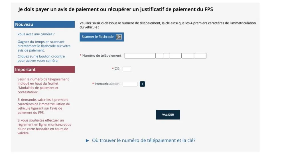 stationnement gouv