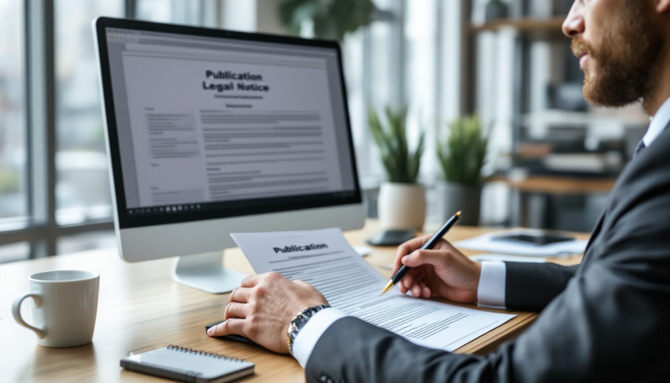 annonce légale
