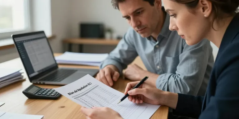 modèle de bilan de liquidation sci pdf