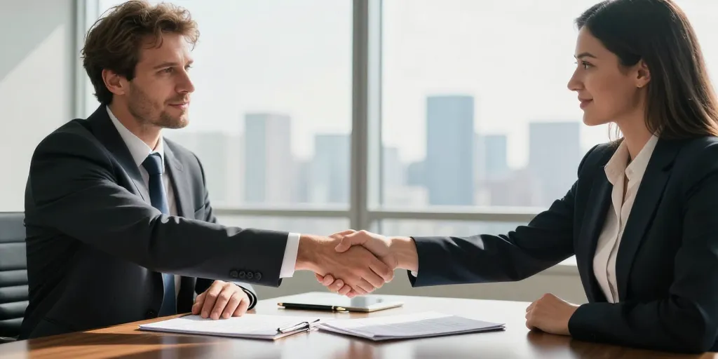 contrat de gré à gré def