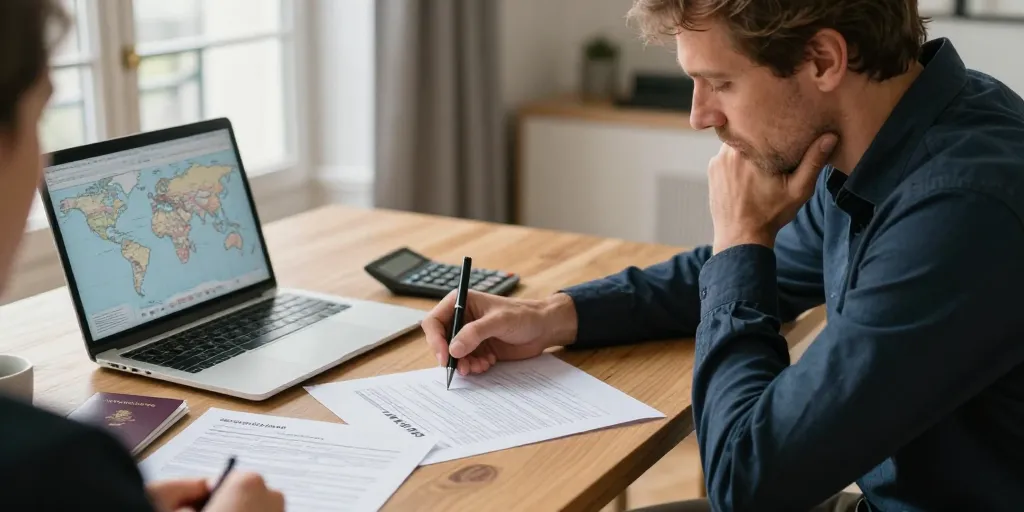 créer une entreprise à l'étranger et vivre en france