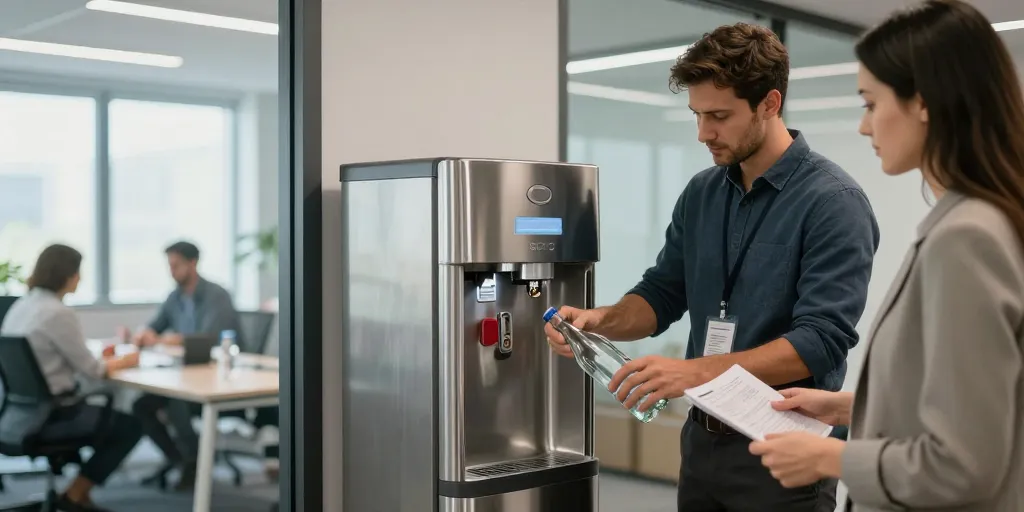 Fontaine à eau en entreprise : comment bien la choisir et l’installer