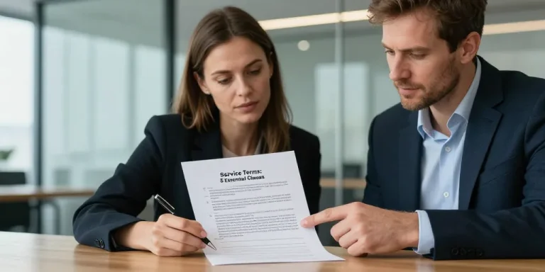 modèle gratuit conditions générales de vente prestations de service