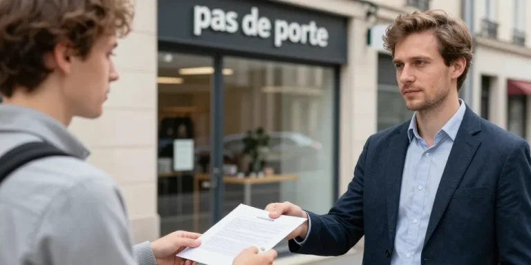 qu'est ce qu'un pas de porte