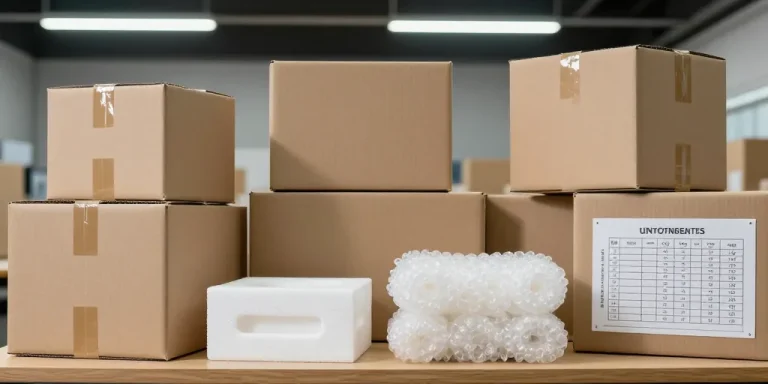 choix carton dimensions protection vide colis