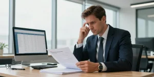 compte professionnel bloqué