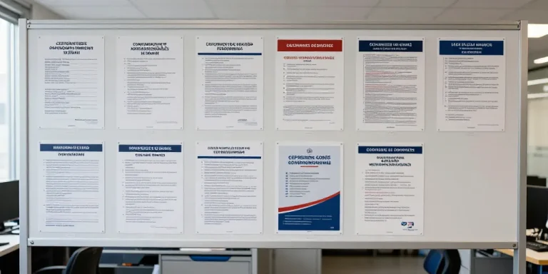 Pack complet d'affichages obligatoires en entreprise : où l'acheter et ce qu'il doit contenir selon l'effectif ?